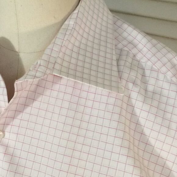 TommyBahama Men’s Gingham ButtonDown Cotton Shirt - Picture 3 of 8